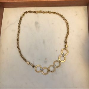 FINAL SALE:100% brass pendent and wire necklace